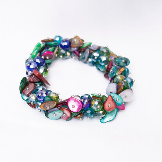 Multi Colored Stones Bracelet