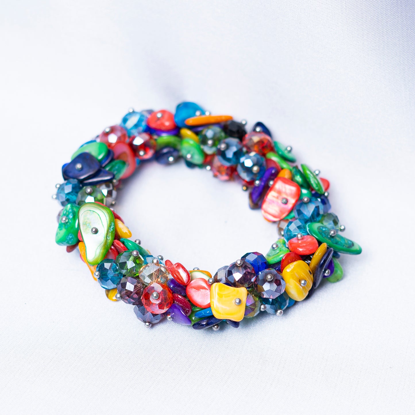 Multi Colored Stones Bracelet