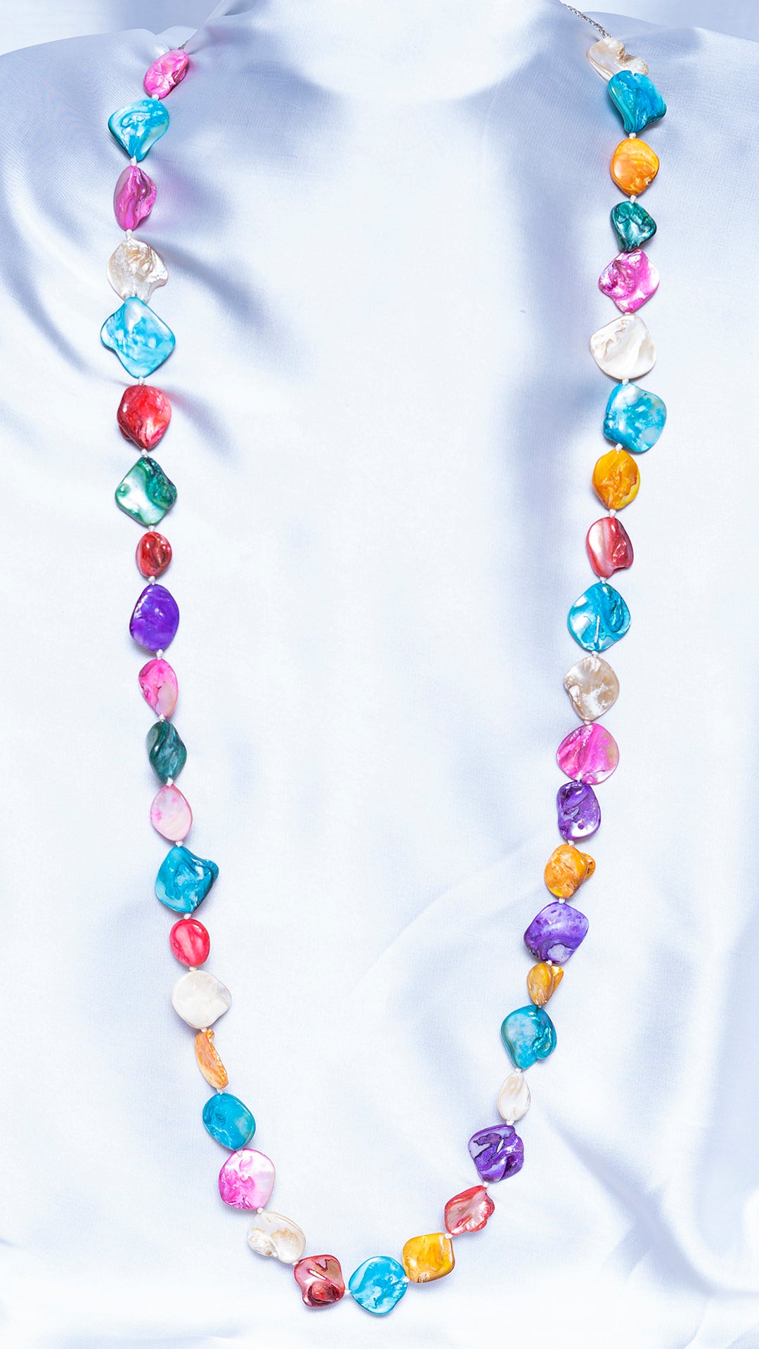 Multi Colored Stones Maala