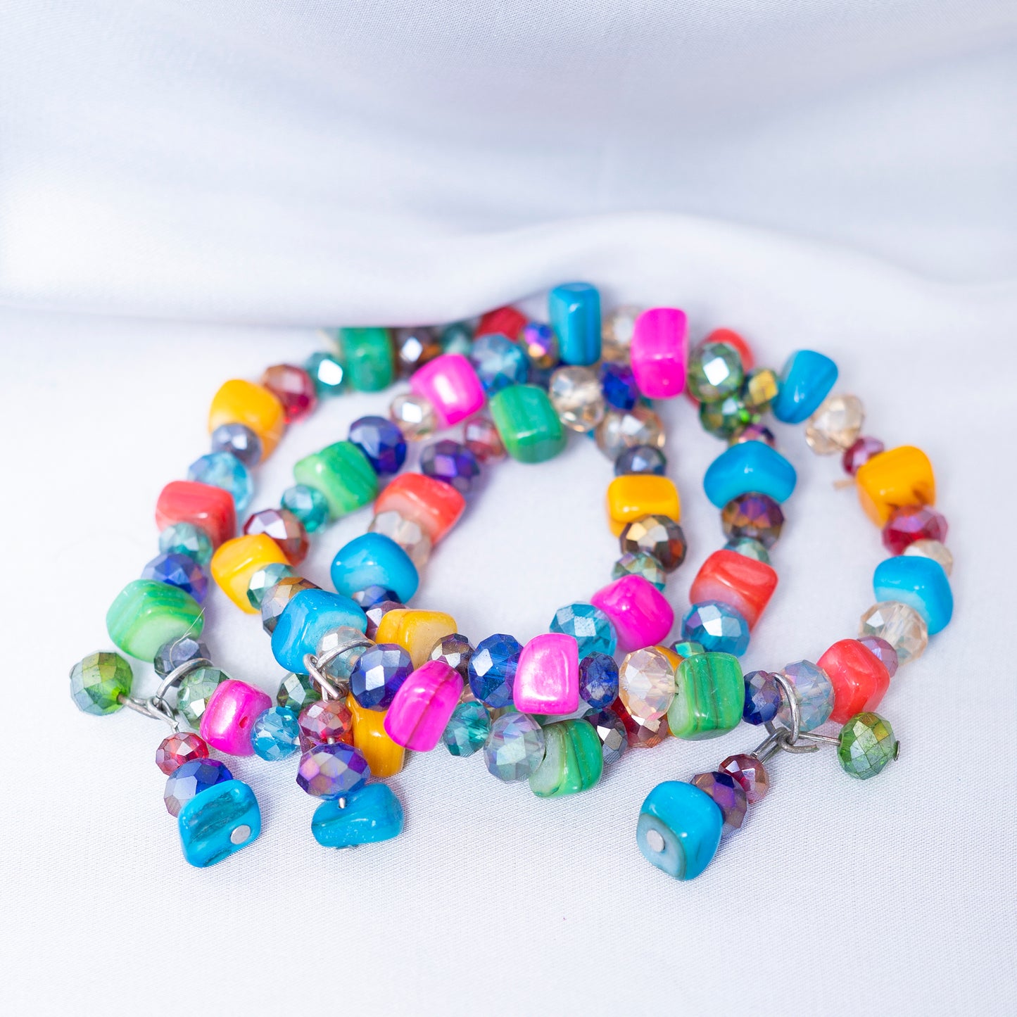 Multi Colored Stone Bracelet