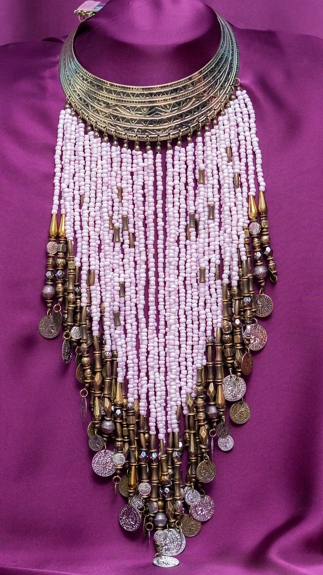 Pink Beads Turkish Maala