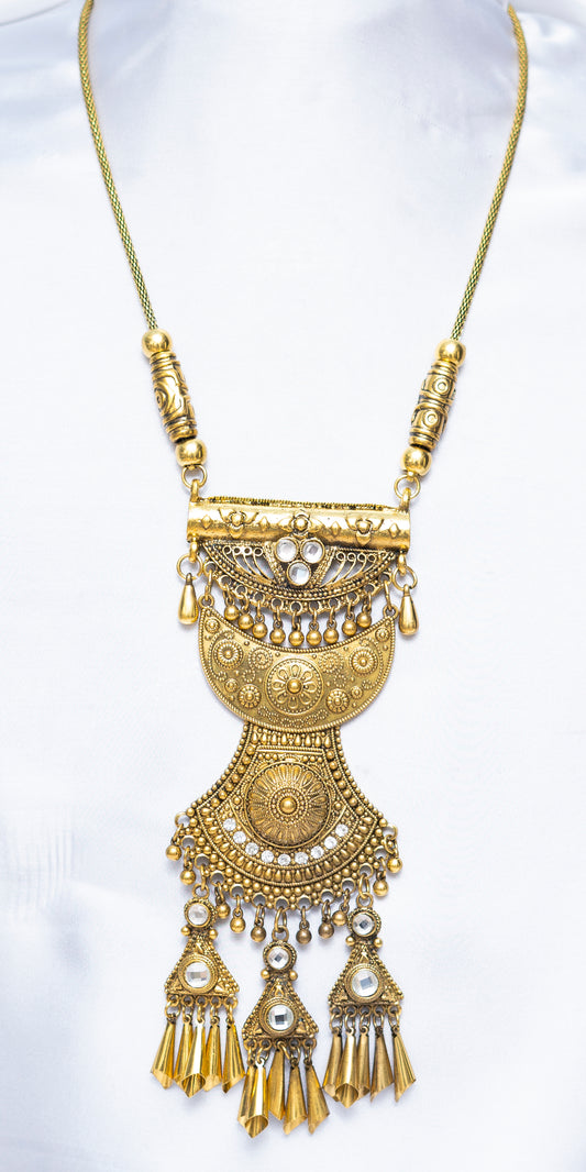 Golden Necklace Set