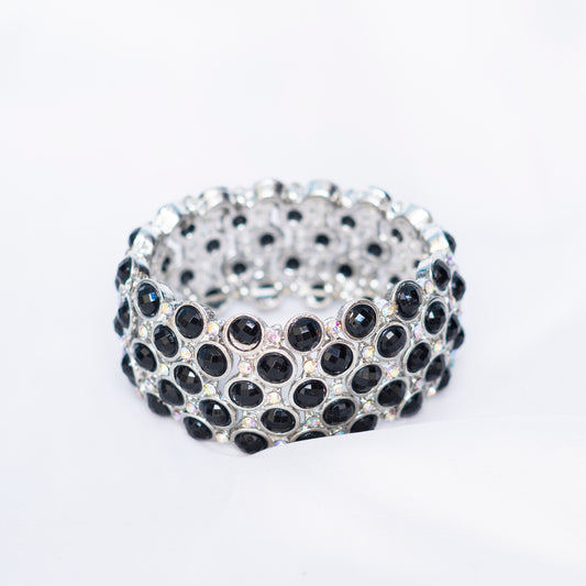 Silver N Black Bracelet