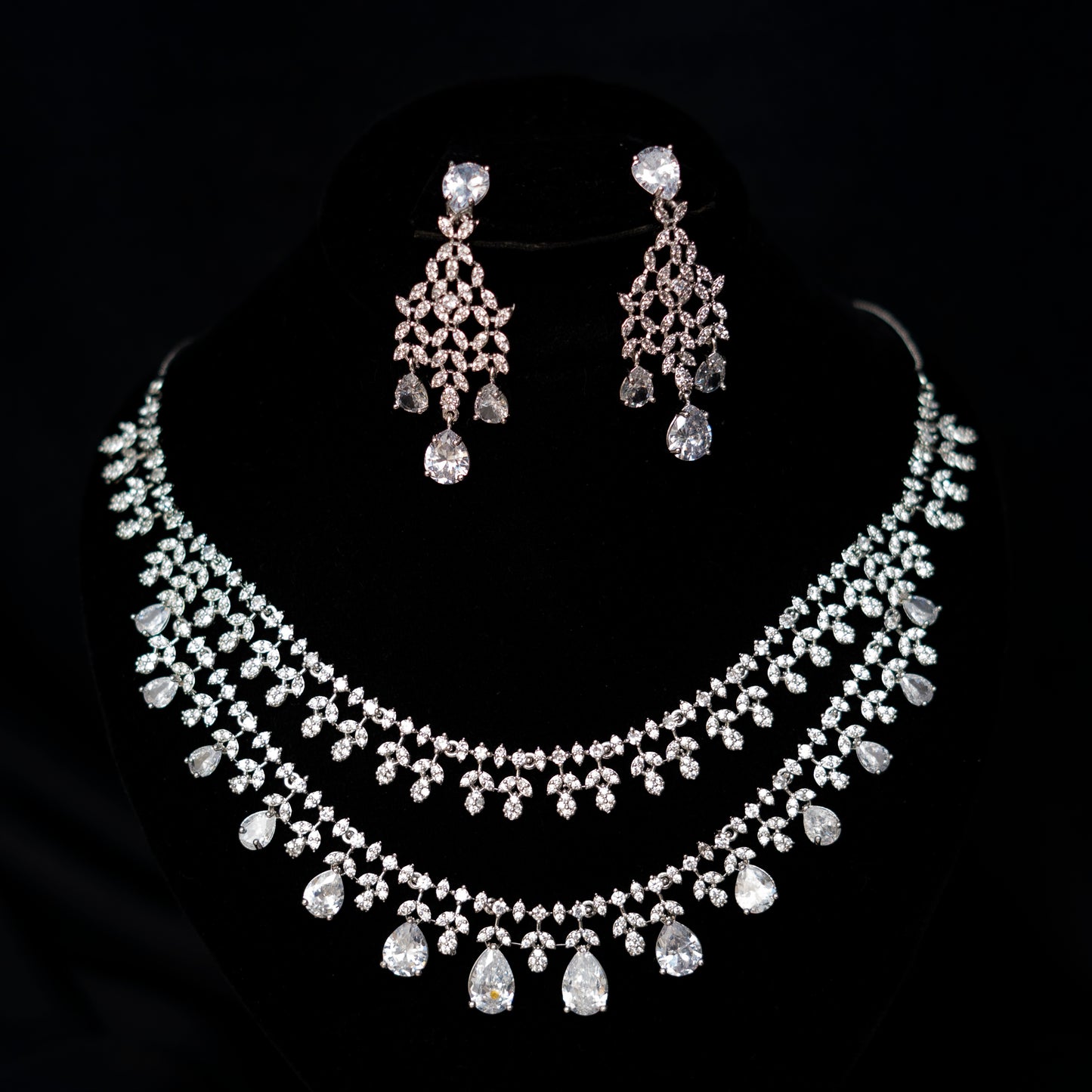 Diamond Necklace Set (1 Karat)