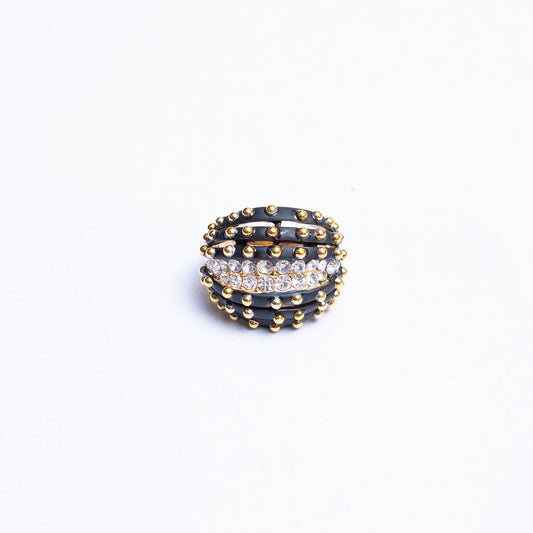 Black N Stones Ring