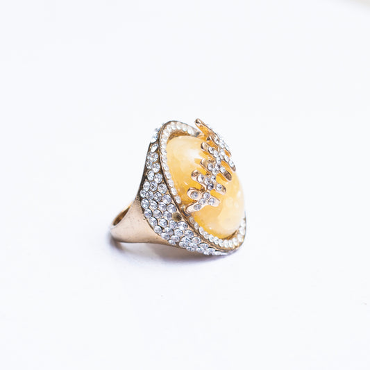 Stone N Zirconia Ring