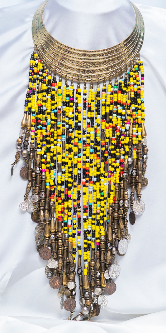 Multi Colored Beads Maala