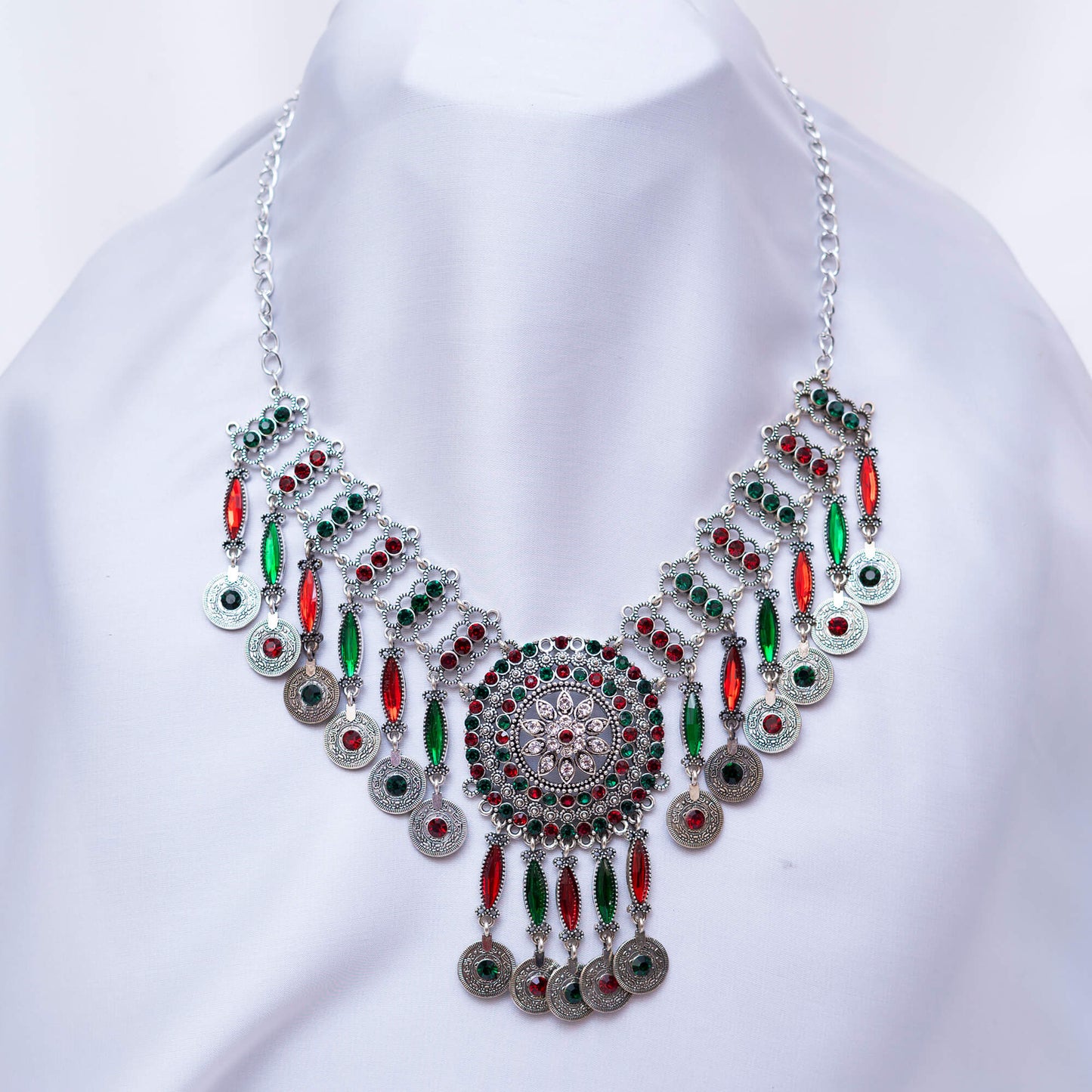 Afghani Necklace Set (Earrings included)