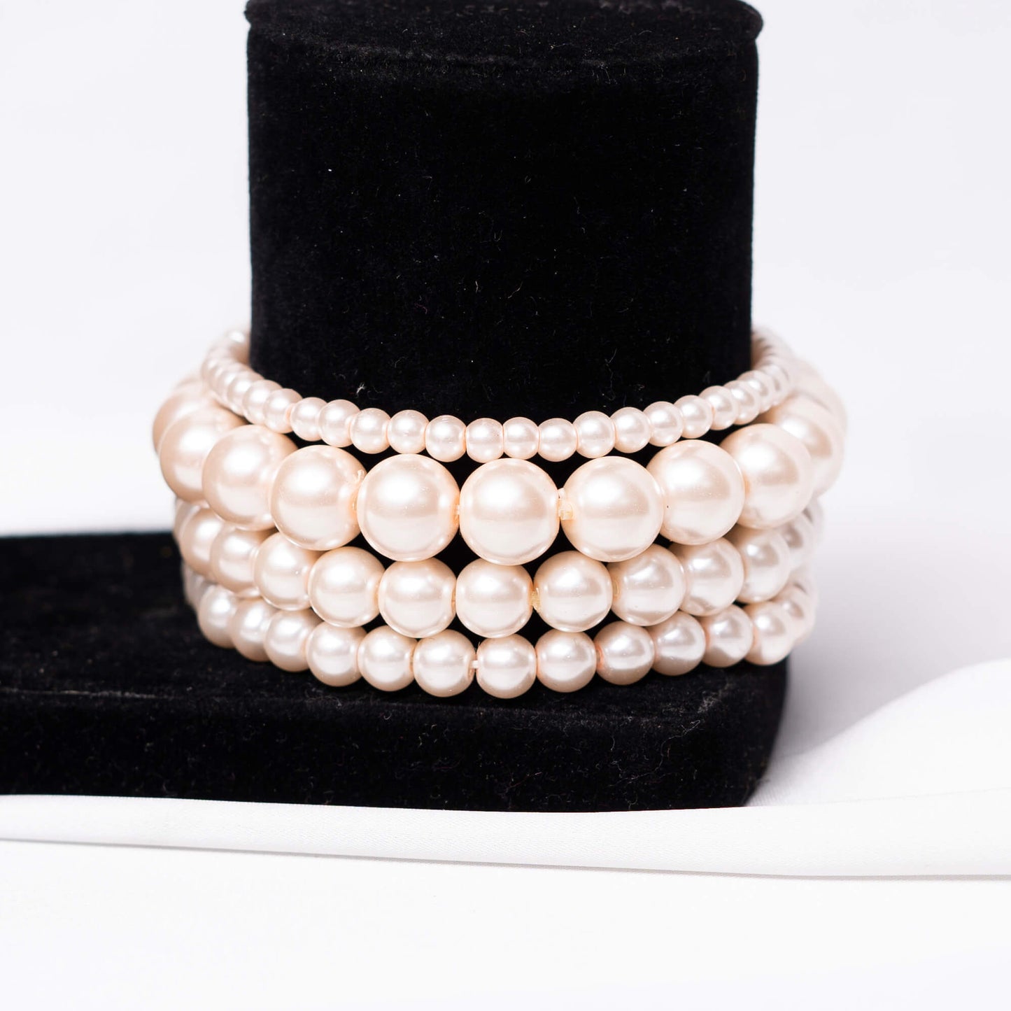 Multi Layered Pearls Bracelet